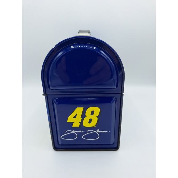 NASCAR Jimmie Johnson #48 Metal Lunchbox Lowes NEW 2007 Vintage Metal. - Picture 6 of 7